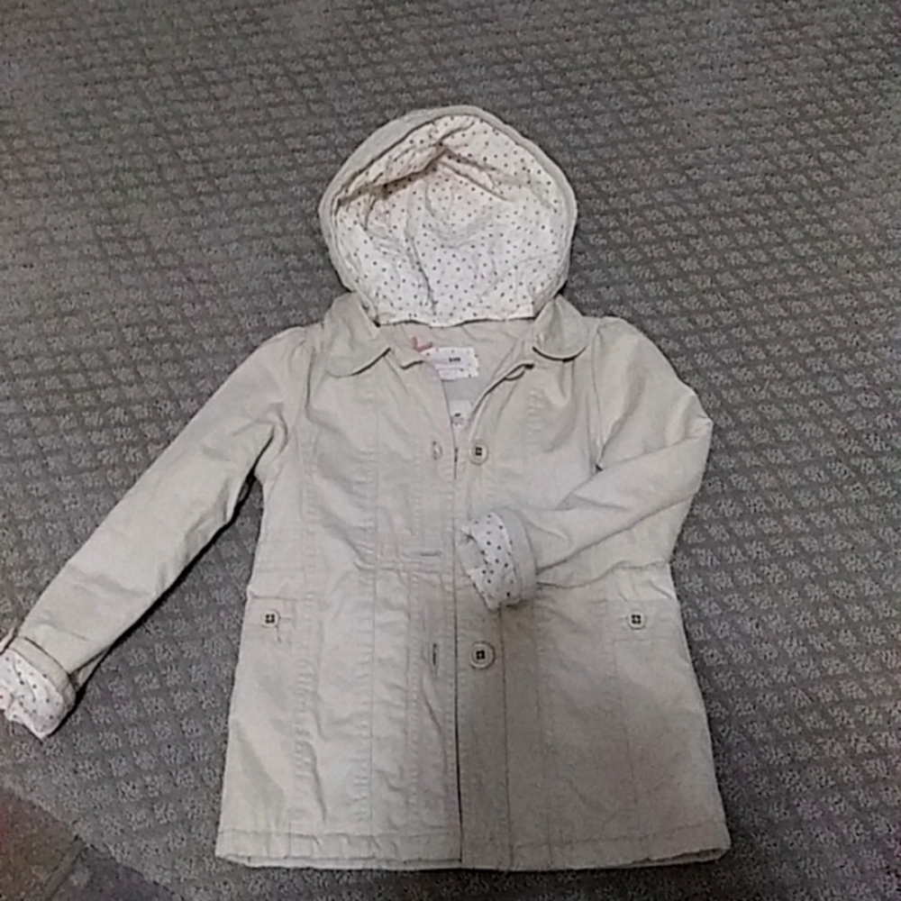 Oshkosh Genuine Kids Khaki Hooded Jacket
